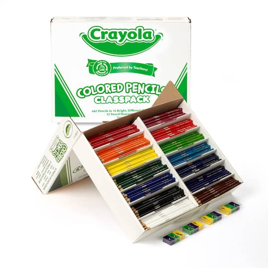 Crayola&#xAE; Colored Pencil Classpack&#xAE;, 462 Count